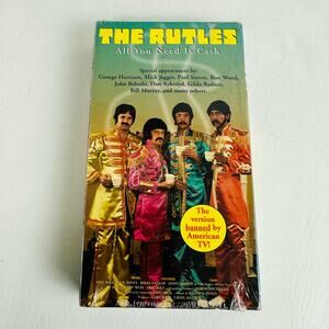 The Rutles All You Need‎ Is Cash Movie VHS Tape Vintage Rhino Entertainment New